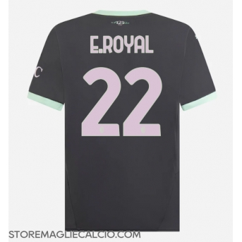AC Milan Emerson Royal #22 Maglia Gara Terza Repliche 2024-25 Maniche Corte